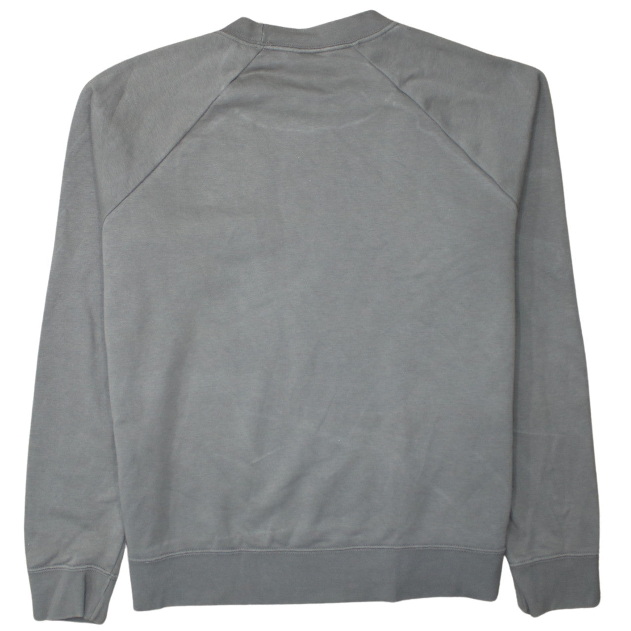 Nike Men's Grey Crew Neck Long Sleeve Pullover Sweatshirt L