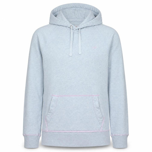 Hollister Men's Grey Pullover Hoodie S Classic Logo Fleece