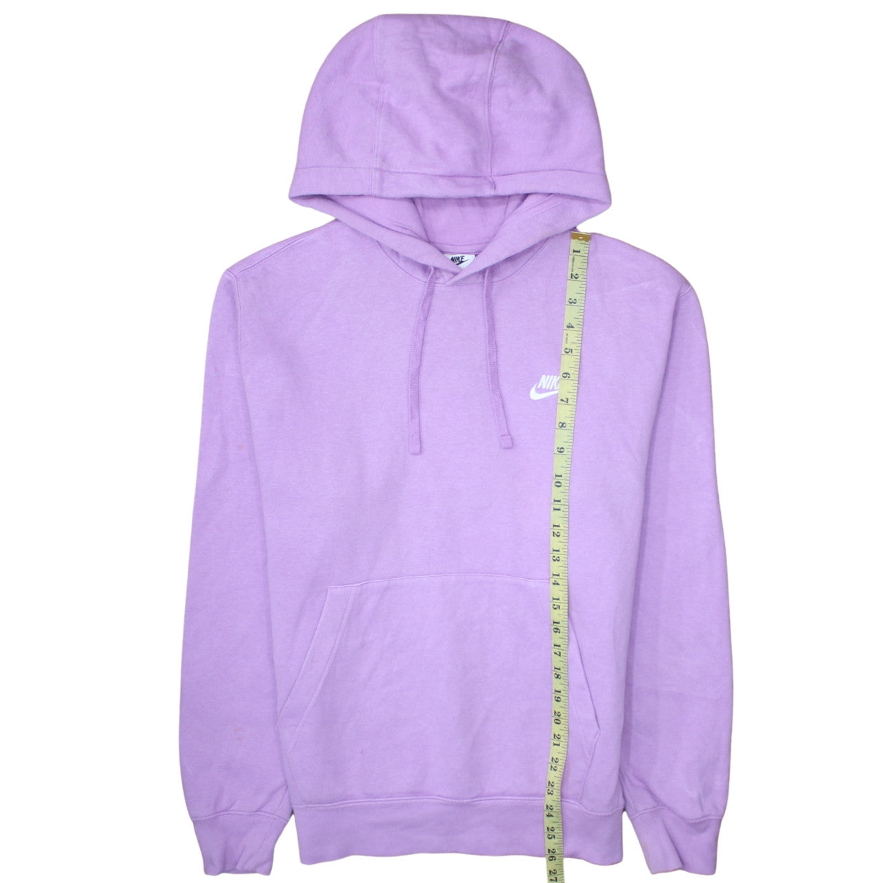 Nike Womens Lilac Pullover Hoodie Small Cotton Blend Casual