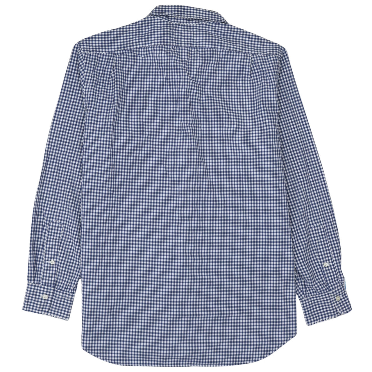 Ralph Lauren Men's Blue Check Cotton Long Sleeve Button-Down Shirt XL