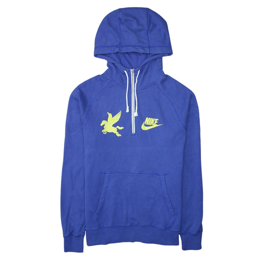 Nike Men's Blue Pegasus Air 1/2 Zip Hoodie Size L
