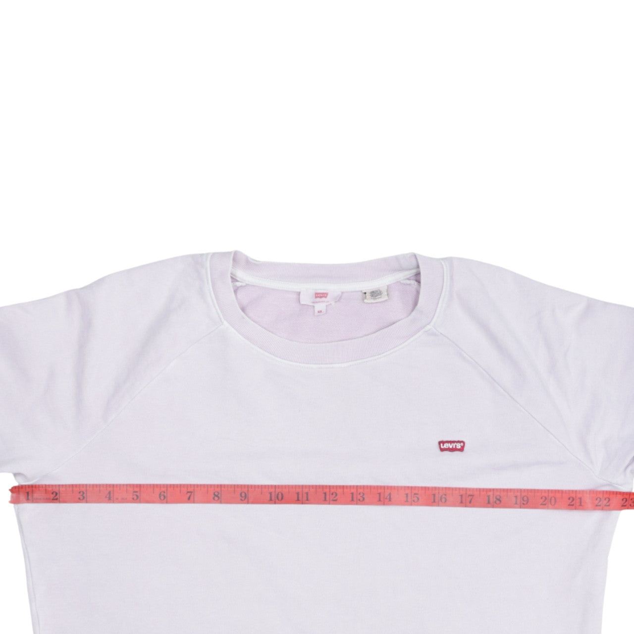 Levi's Womens XS Pink Crew Neck Pullover Sweatshirt