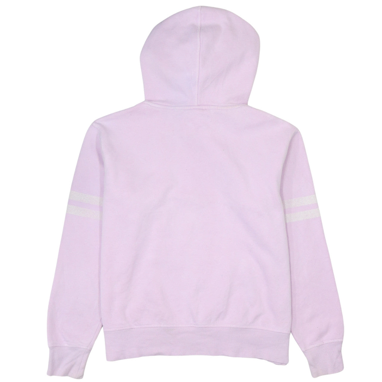 H&M Disney Women Pink Mickey Mouse Pullover Hoodie Size 12 Cotton Blend
