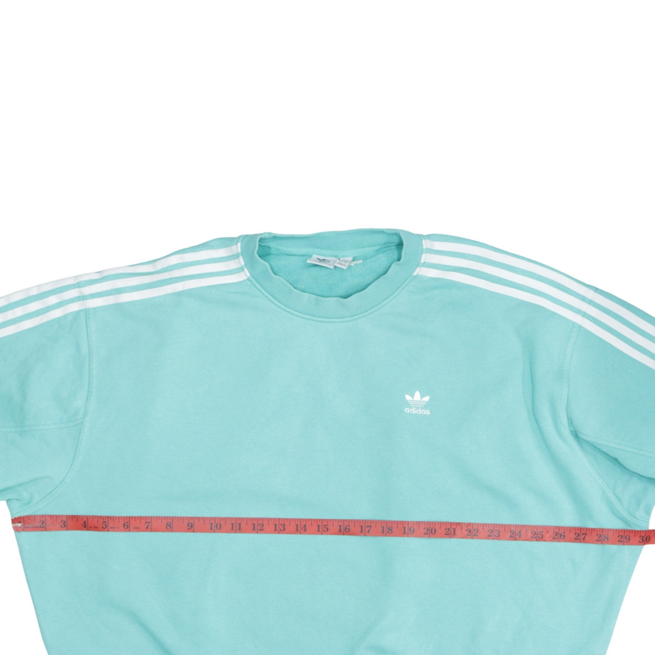 Adidas Womens Blue Crew Neck Pullover Sweatshirt Size 10 UK