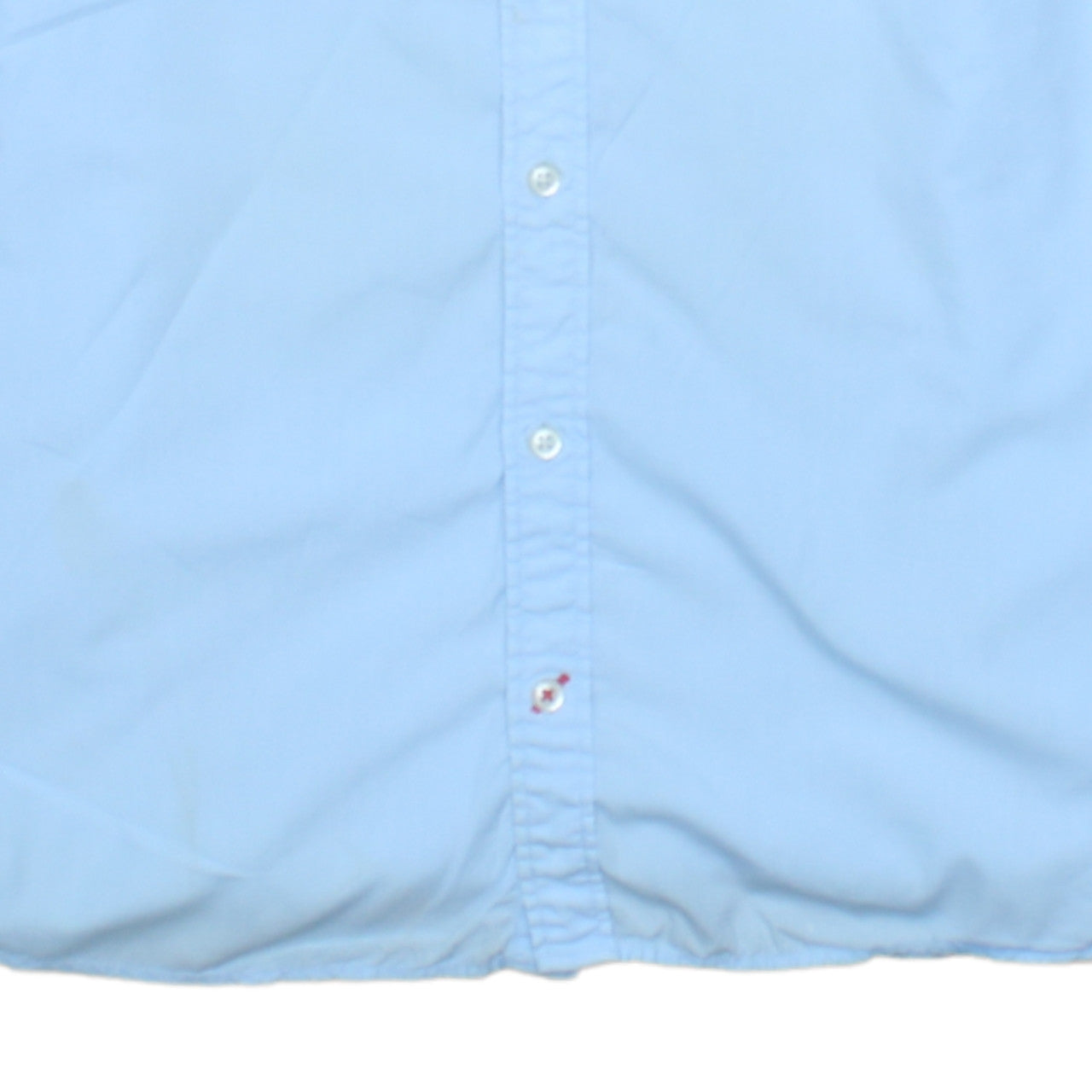 Tommy Hilfiger Men’s Blue XL Button-Up Long Sleeve Oxford Shirt