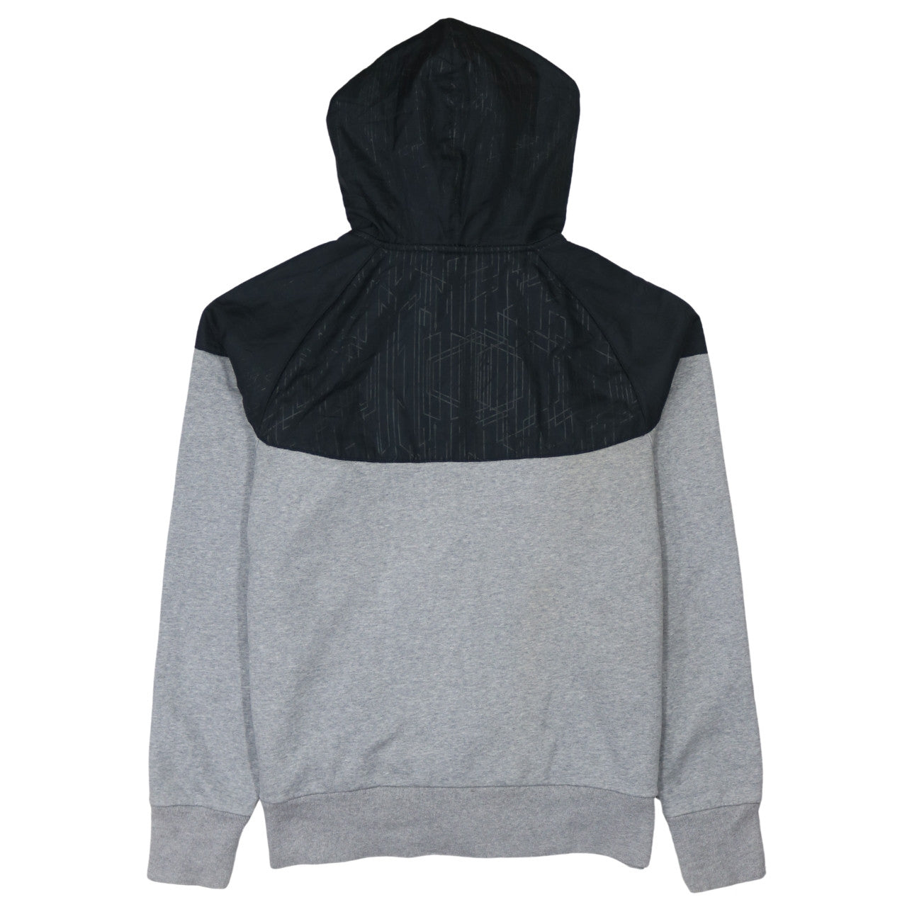 Nike Men’s Grey Full Zip Hoodie Medium Sportswear Sweatshirt