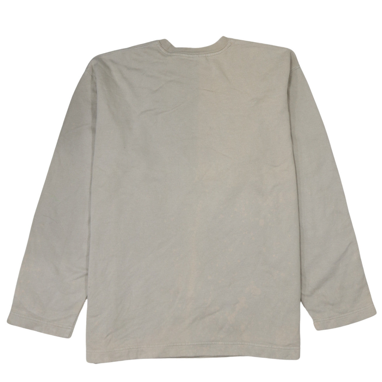 Timberland Women's Beige Embroidered Sweatshirt Size 16 Cotton Pullover