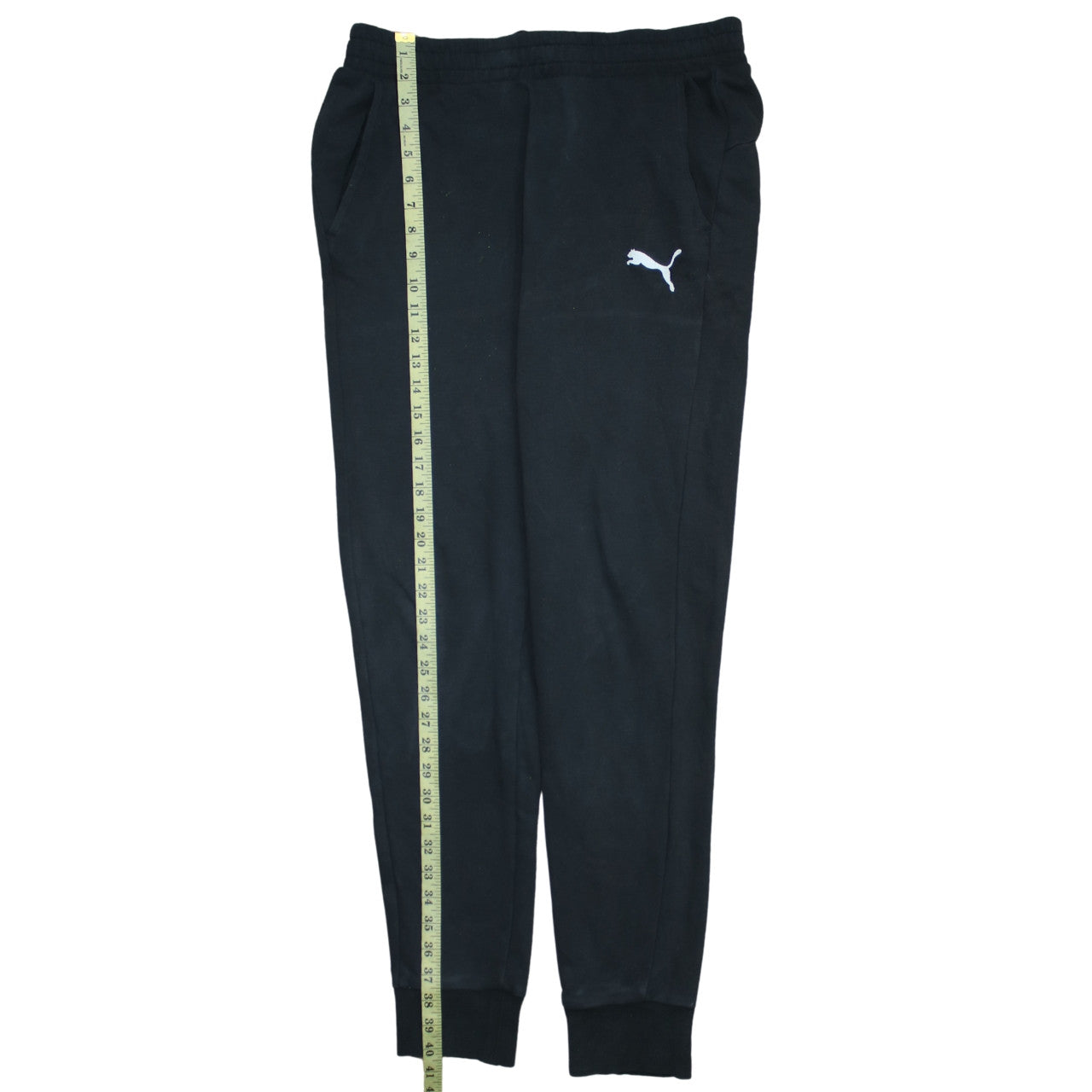 Puma Men’s Black Jogger Sweatpants Size L Lightweight Activewear