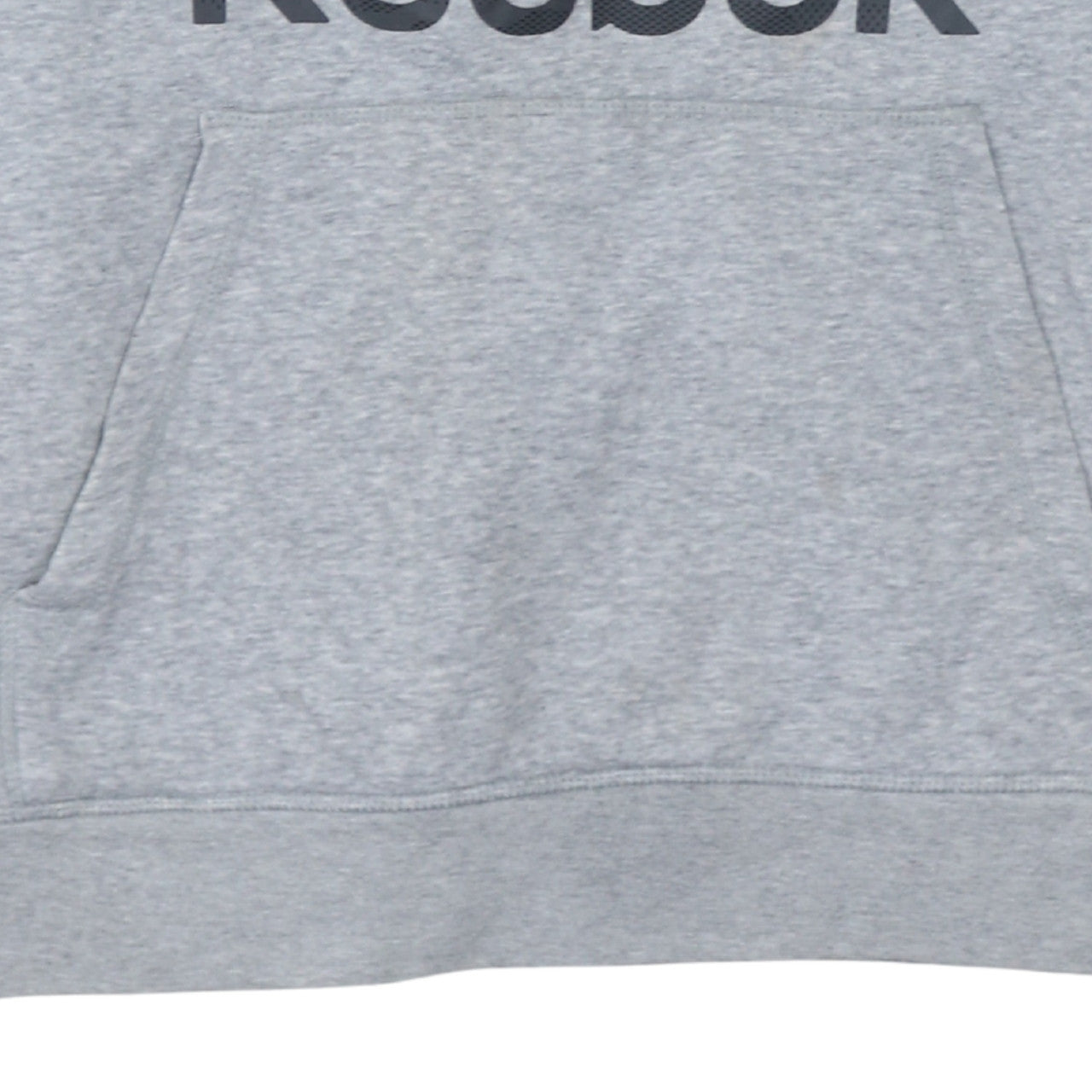 Reebok Mens Grey Pullover Hoodie Medium Sportswear Sweatshirt