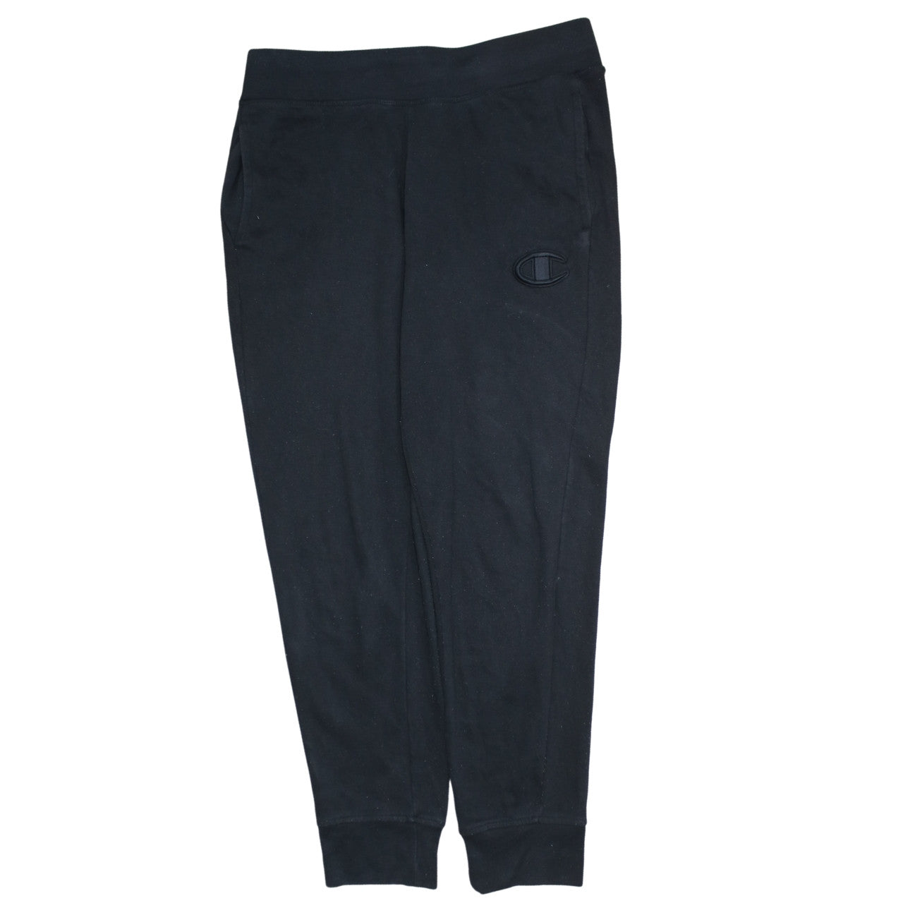 Champion Men's Black Jogger Sweatpants M Fleece Regular Fit