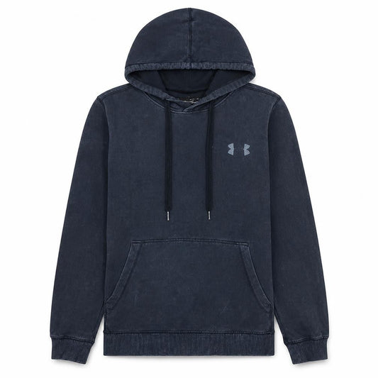 Under Armour Mens Blue Pullover Hoodie Small Athletic Fit Fleece