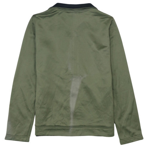 Nike Boys Green Black XL Track Jacket Full Zip Sports Top