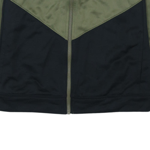 Nike Boys Green Black XL Track Jacket Full Zip Sports Top