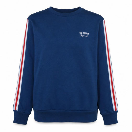 Lee Cooper Women Blue Crew Neck Long Sleeve Sweatshirt UK 12