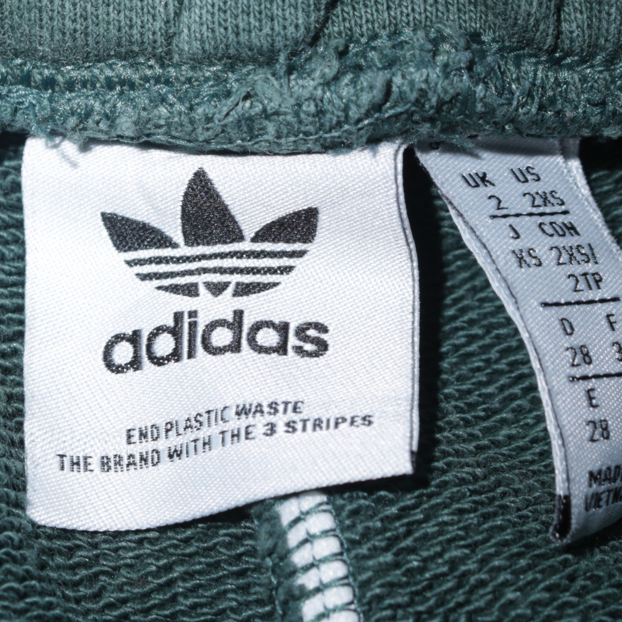 adidas Women's Green 2XS Jogger Activewear Sweatpants