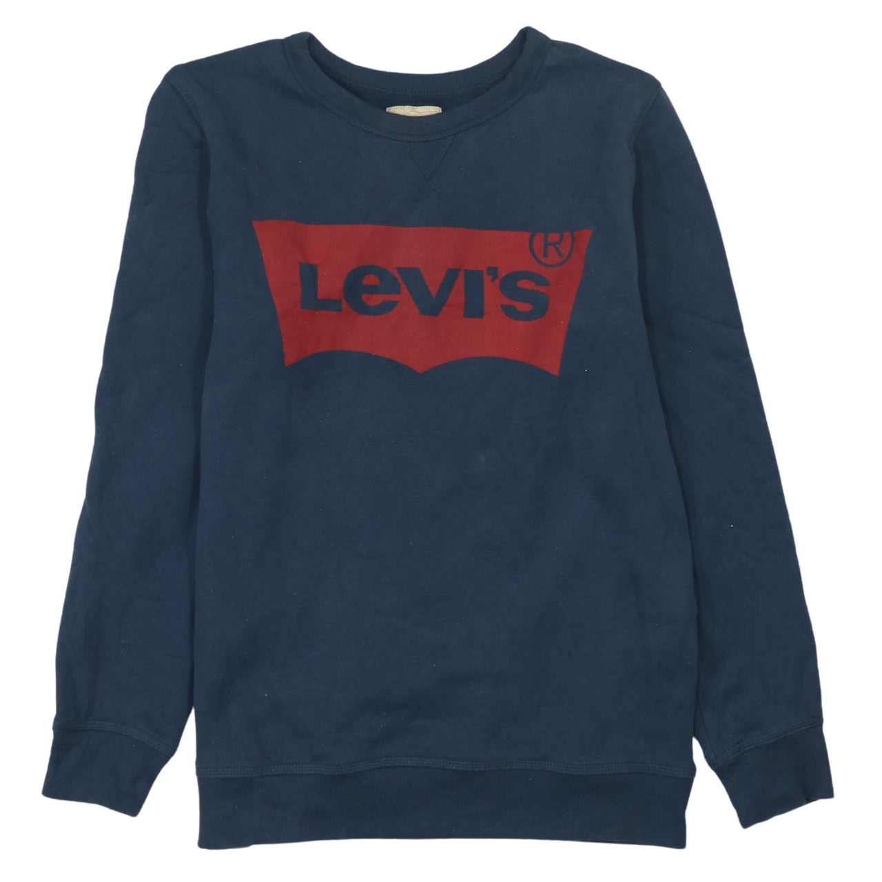 Levi's Boys Blue Logo Pullover Sweatshirt Size 16 Years