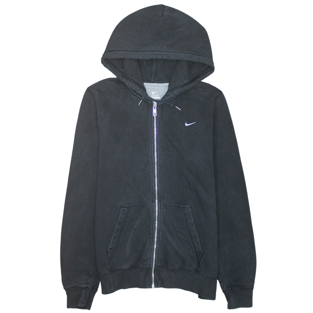 Nike Men's Black Full Zip Hoodie M Sportswear Fleece Sweatshirt