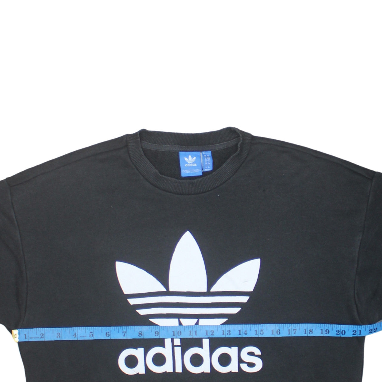 Adidas Women’s Black Crew Neck Pullover Sweatshirt Size 10