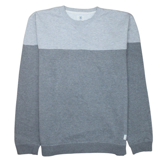 DC Shoes Men’s Grey 2XL Crew Neck Pullover Sweatshirt