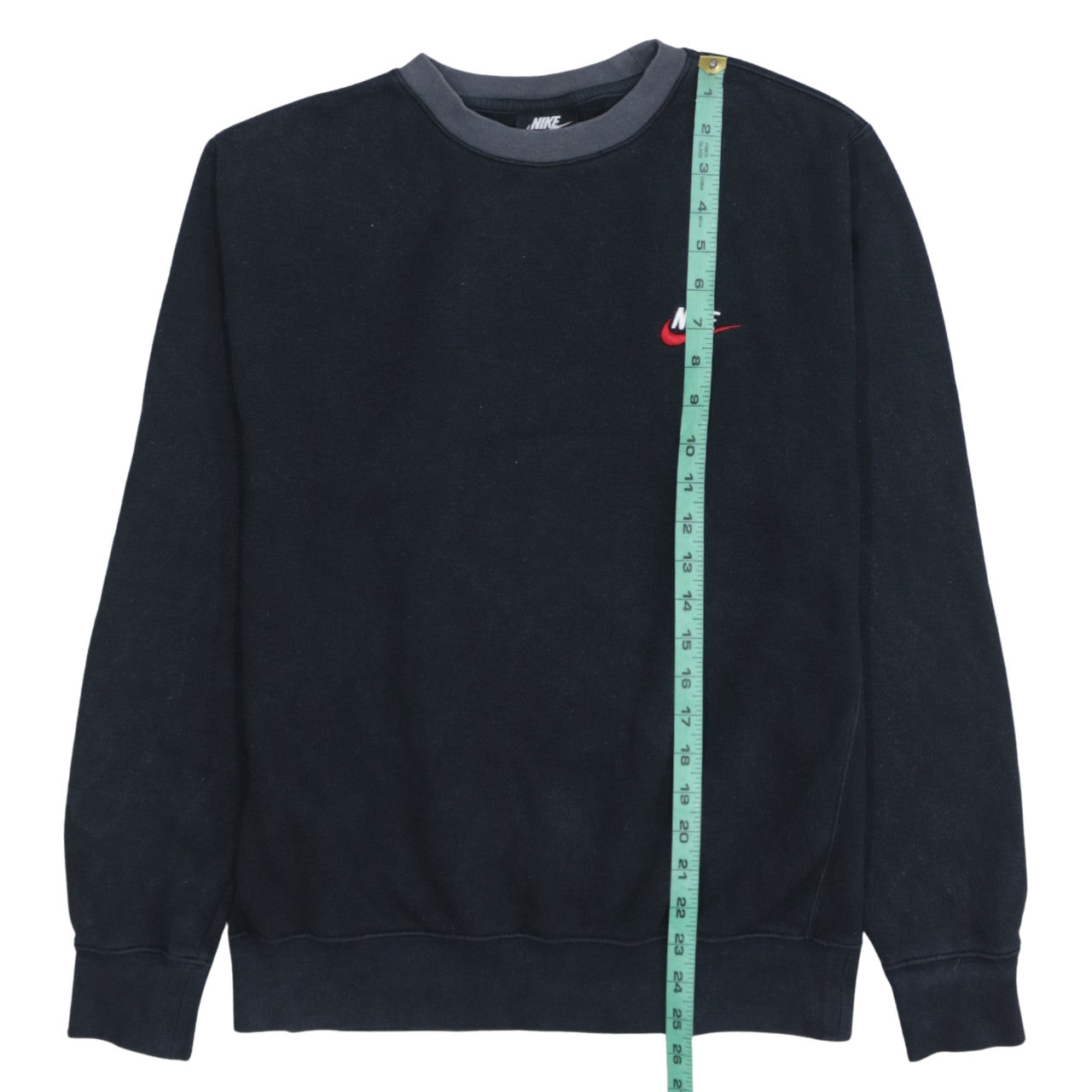Nike Men's Black Small Crew Neck Pullover Sweatshirt