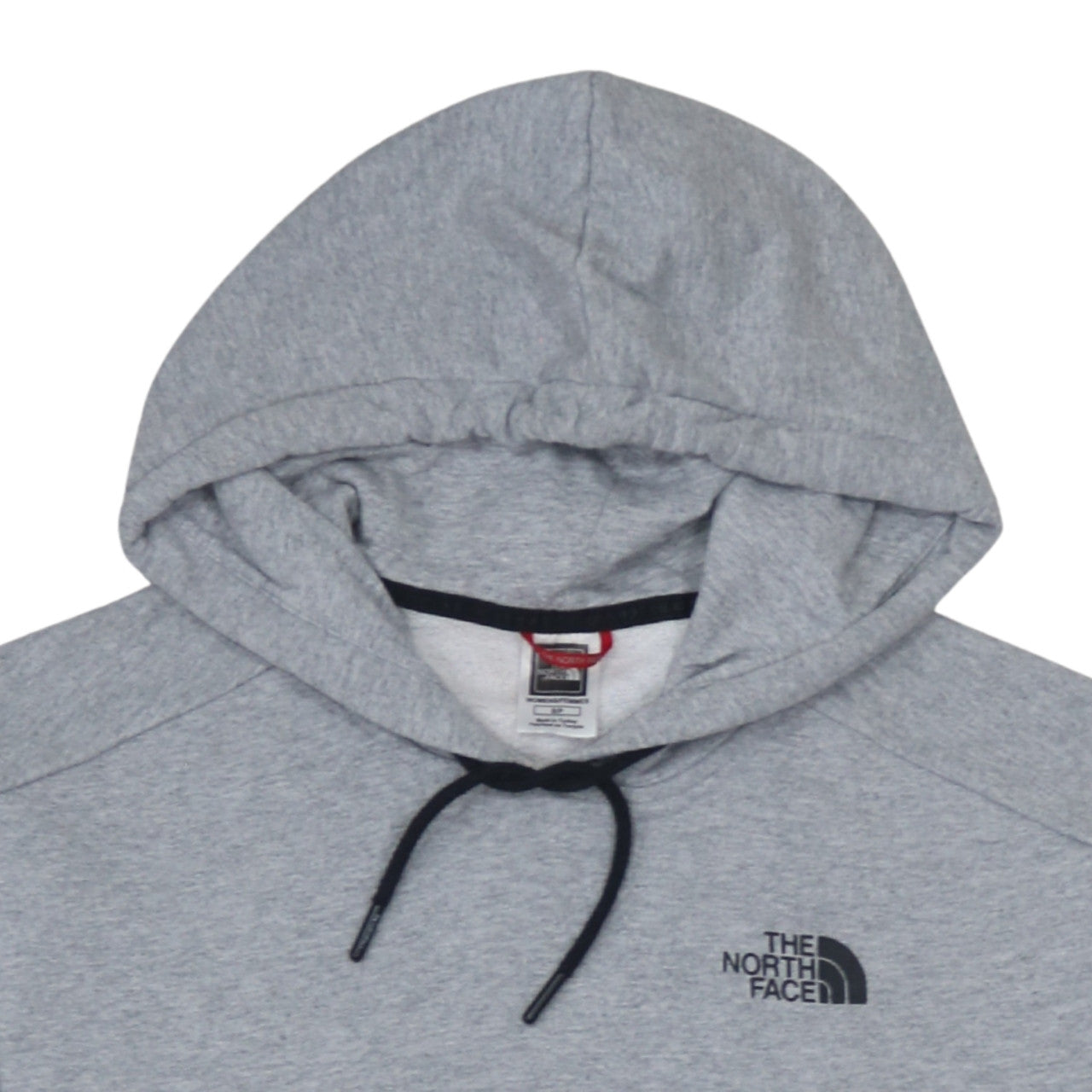 The North Face Womens Grey Pullover Hoodie Small Cotton Blend