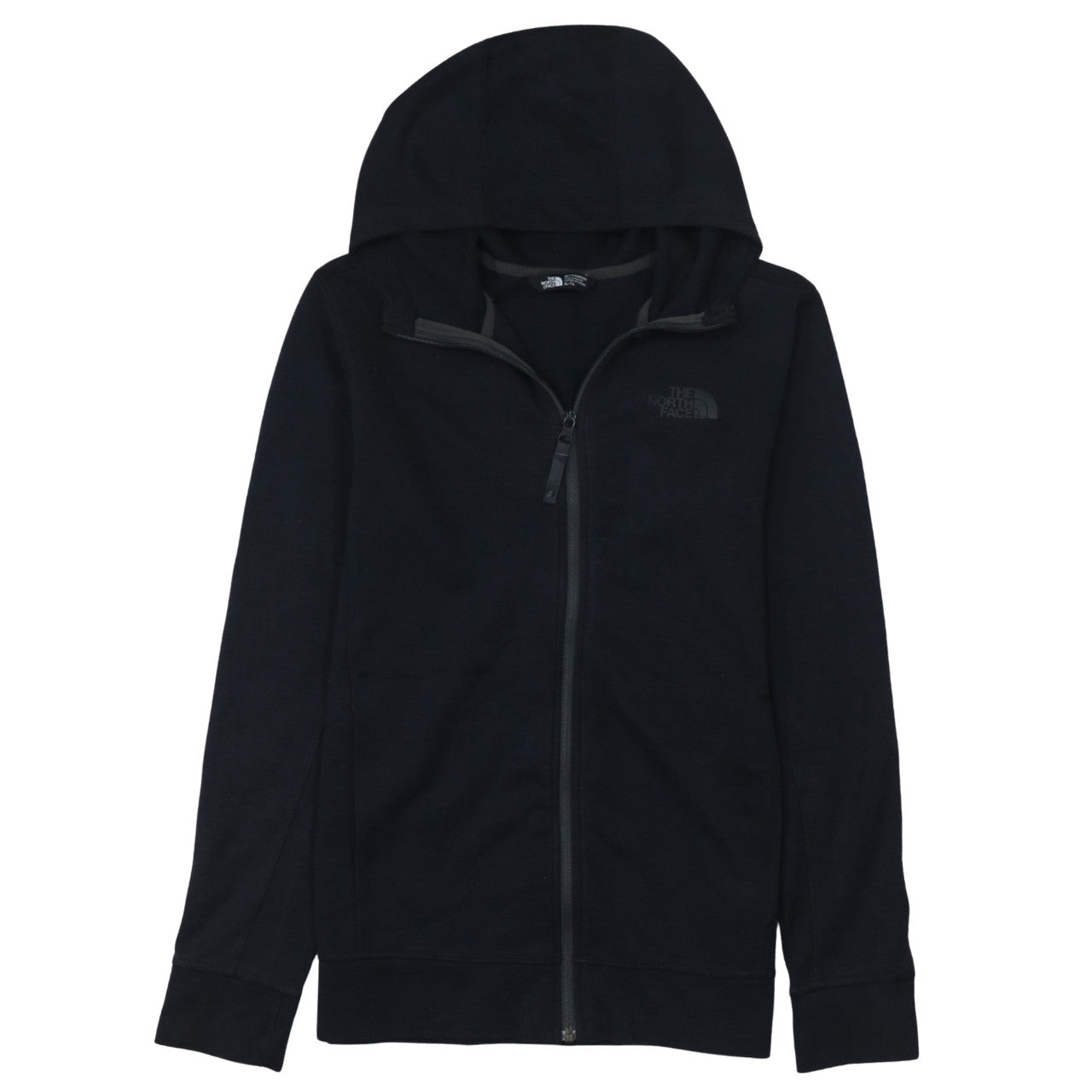 The North Face Boys Black XL Full Zip Hooded Basic Jacket