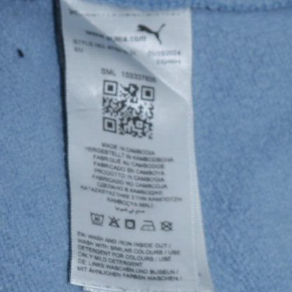 Additional view of Puma boys’ blue pullover hoodie 13-14 years logo graphic sweatshirt