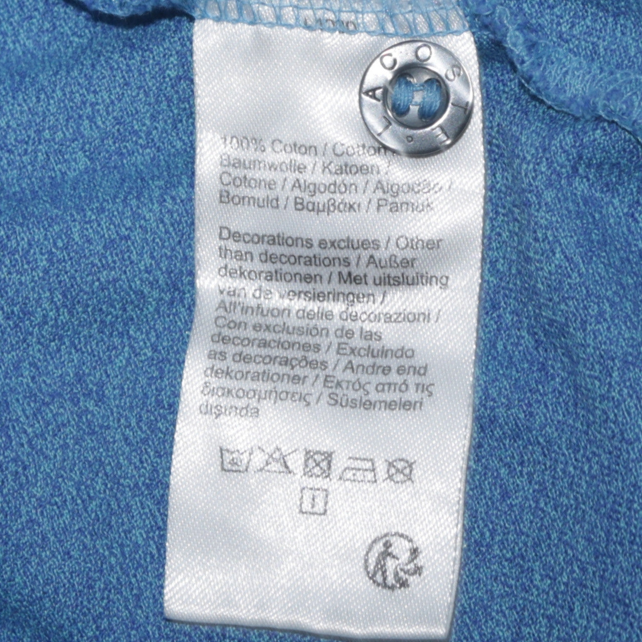 Lacoste Sport Men's Blue Cotton Polo Shirt XL Regular Fit