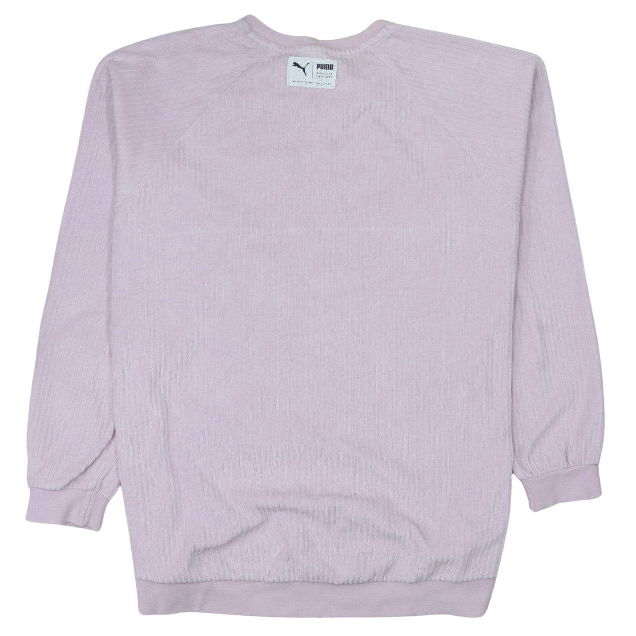 Puma Womens Lilac Crew Neck Pullover Sweatshirt Size 12