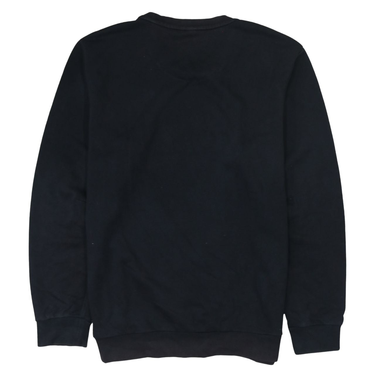 Adidas Men's Black XL Crew Neck Logo Pullover Sweatshirt