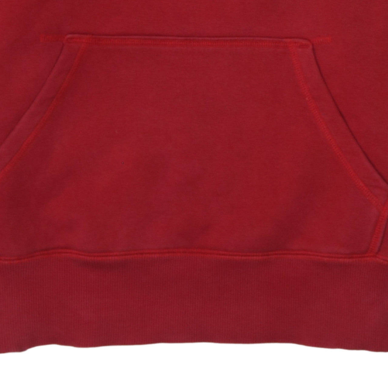 Nike Men's Red Pullover Hoodie Large Fleece Sportswear