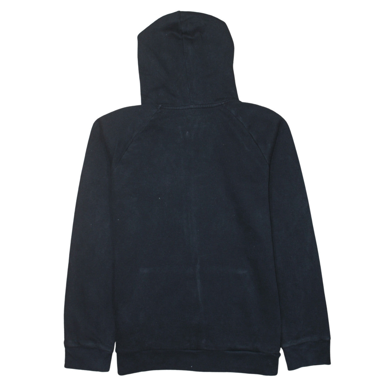 Under Armour Boys Black Full Zip Hoodie Size 158 Fleece ColdGear