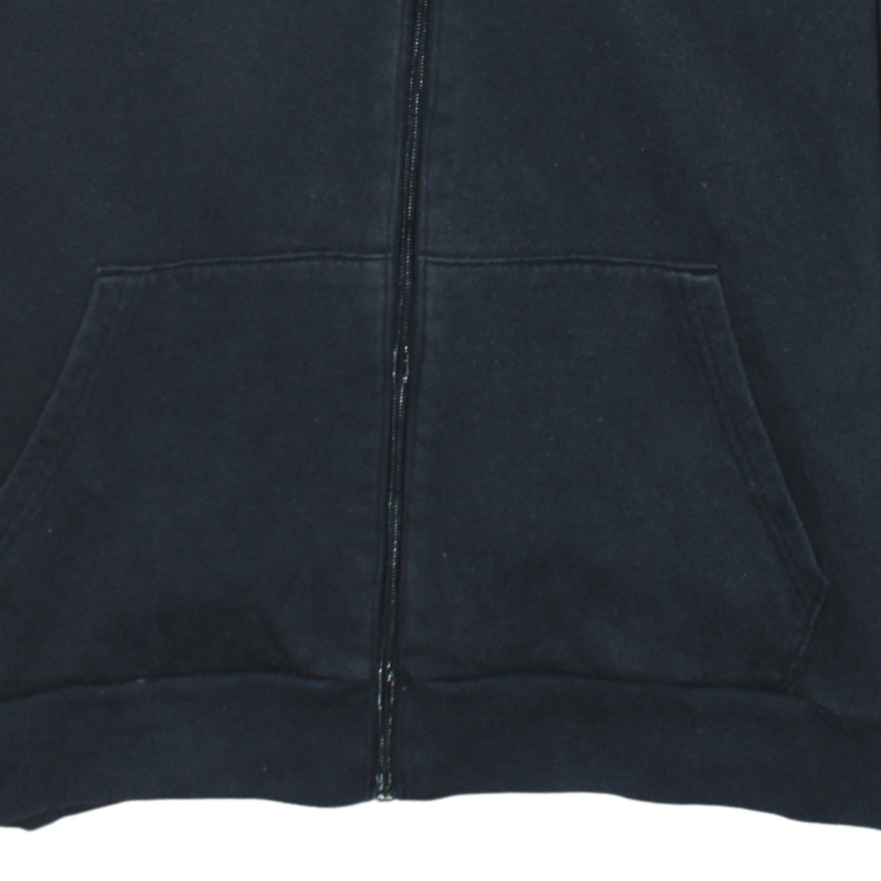 Under Armour Boys Black Full Zip Hoodie Size 158 Fleece ColdGear