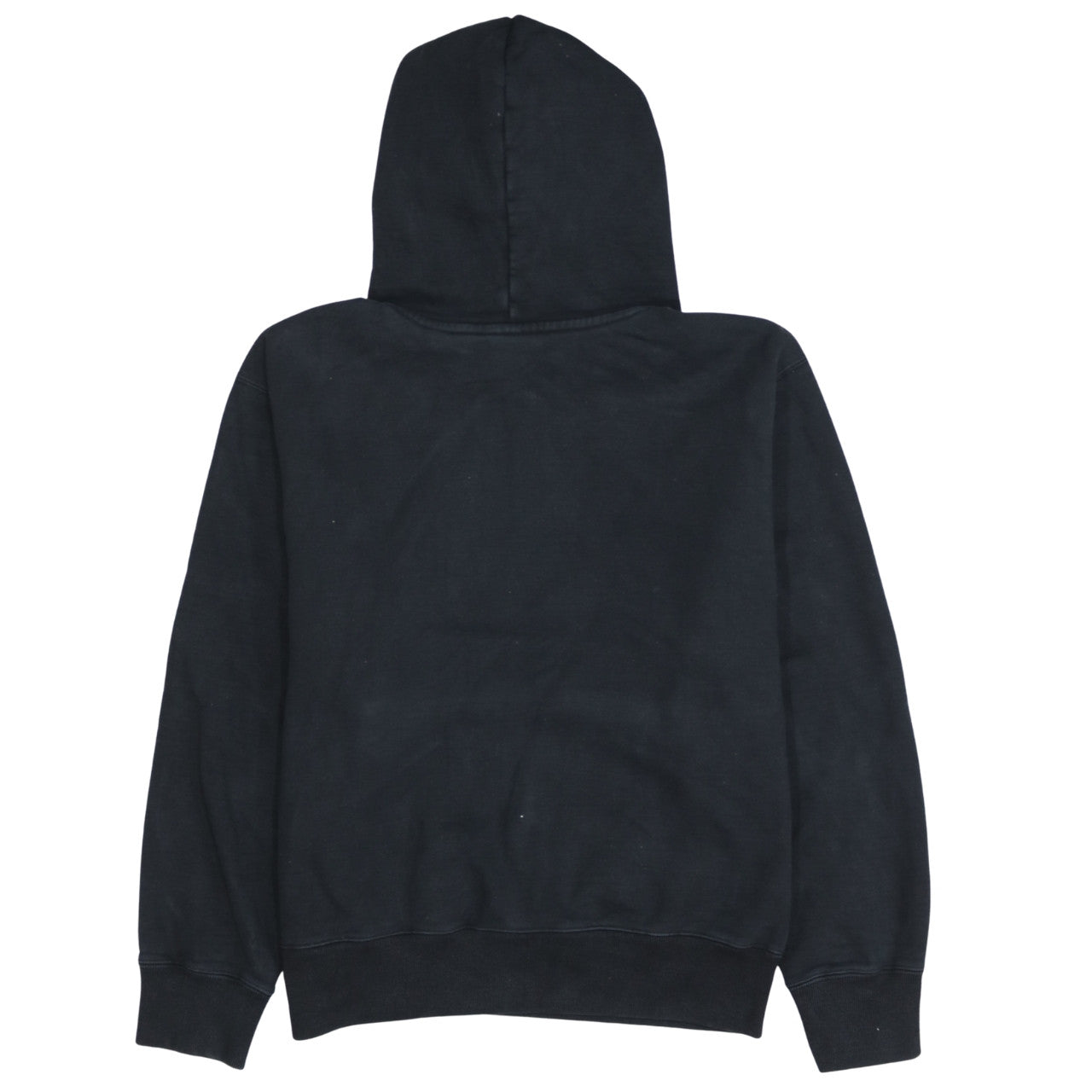 adidas Men Black Pullover Hoodie Medium Fleece Sportswear