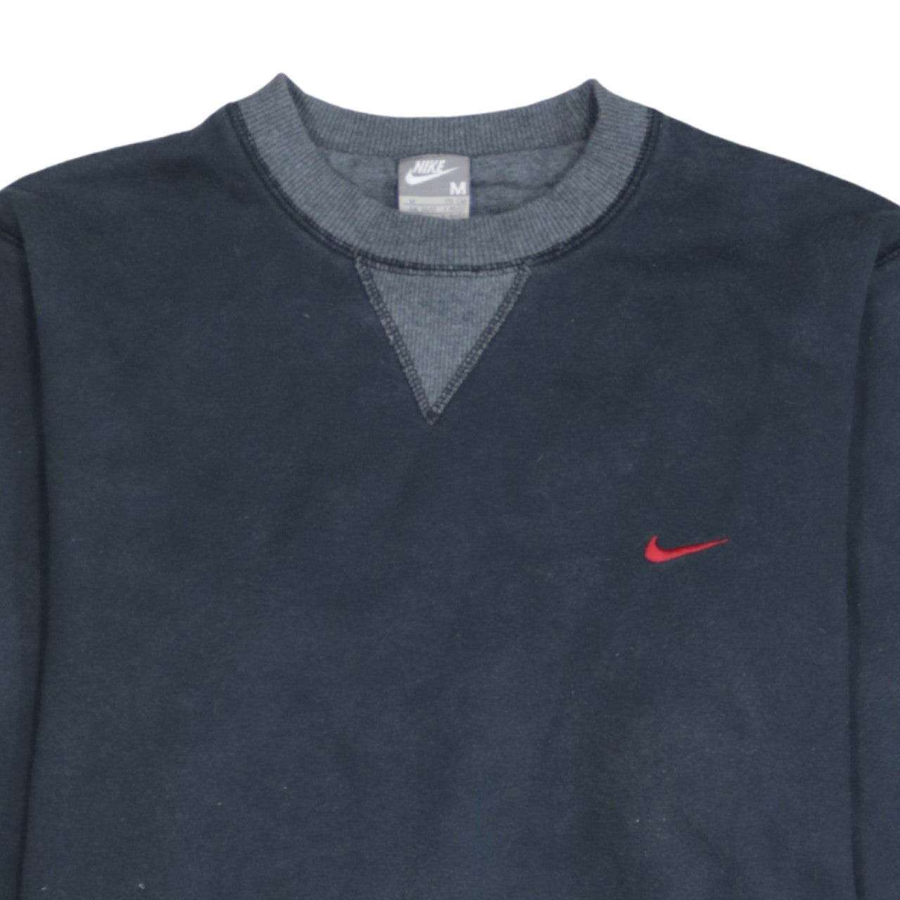 Nike Men's Blue Crew Neck Pullover Sweatshirt Size M Regular Fit