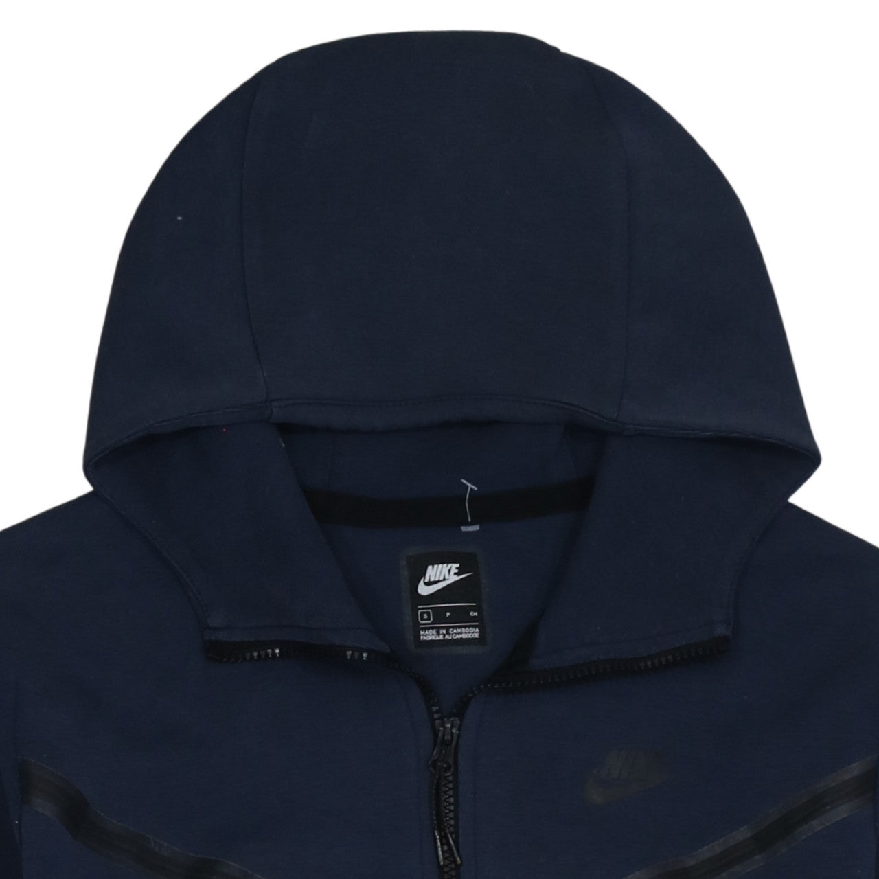 Nike Men's Blue Full Zip Hoodie Size S Lightweight Sportswear