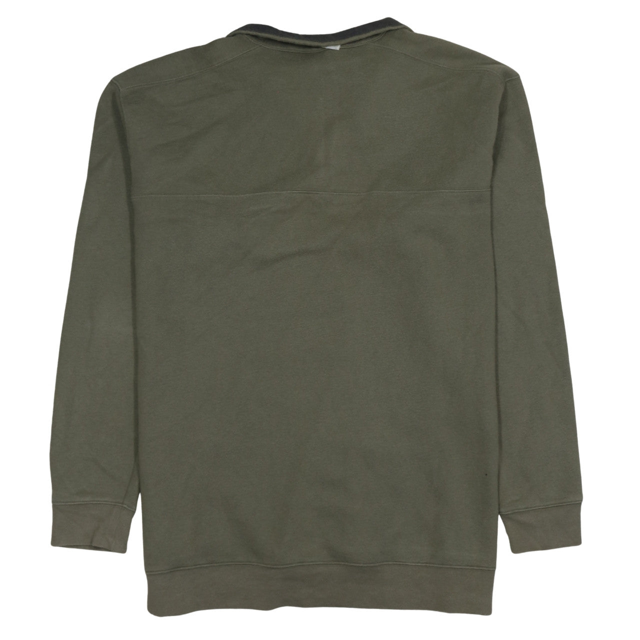 Columbia Mens Green 2XL 1/4 Zip Fleece Sweatshirt Outdoor Hiking