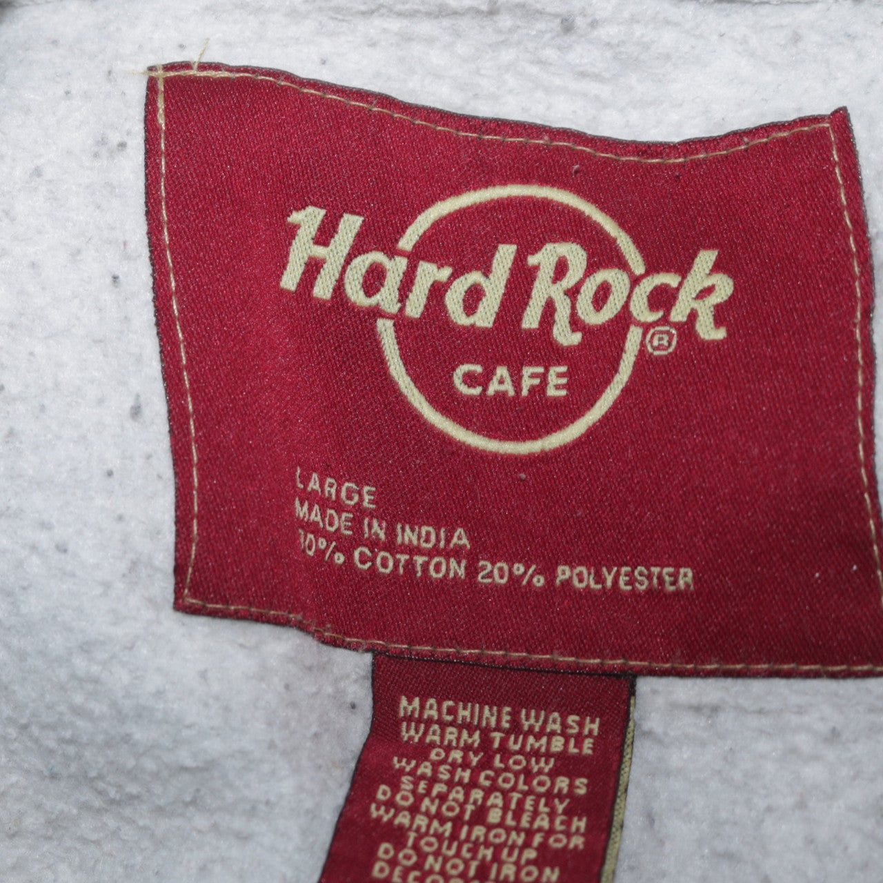 Hard Rock Cafe Berlin Grey Men's Pullover Hoodie Size L