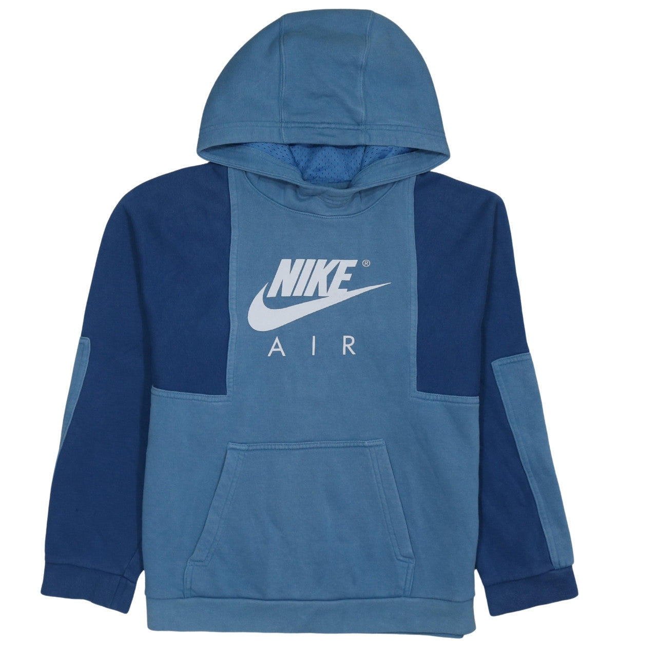 Nike Boys Blue XL Pullover Hoodie Fleece Sweatshirt Logo Hooded Jumper