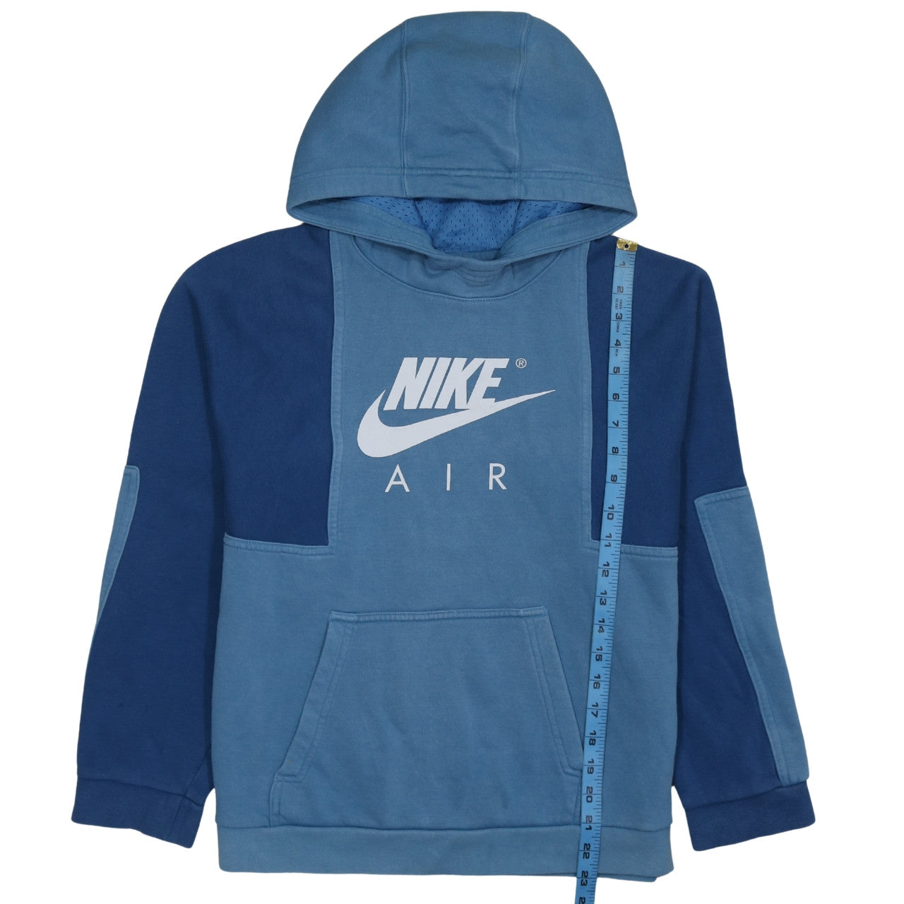 Nike Boys Blue XL Pullover Hoodie Fleece Sweatshirt Logo Hooded Jumper