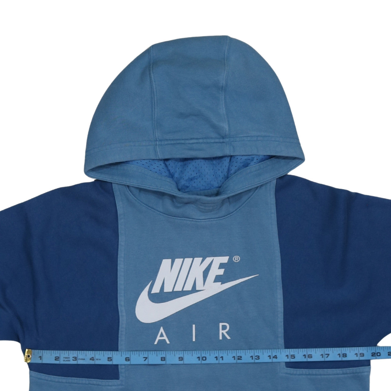 Nike Boys Blue XL Pullover Hoodie Fleece Sweatshirt Logo Hooded Jumper