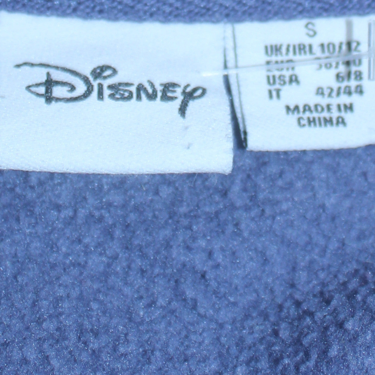 Disney Primark Women Blue Stitch & Angel Sweatshirt UK 10/12 S