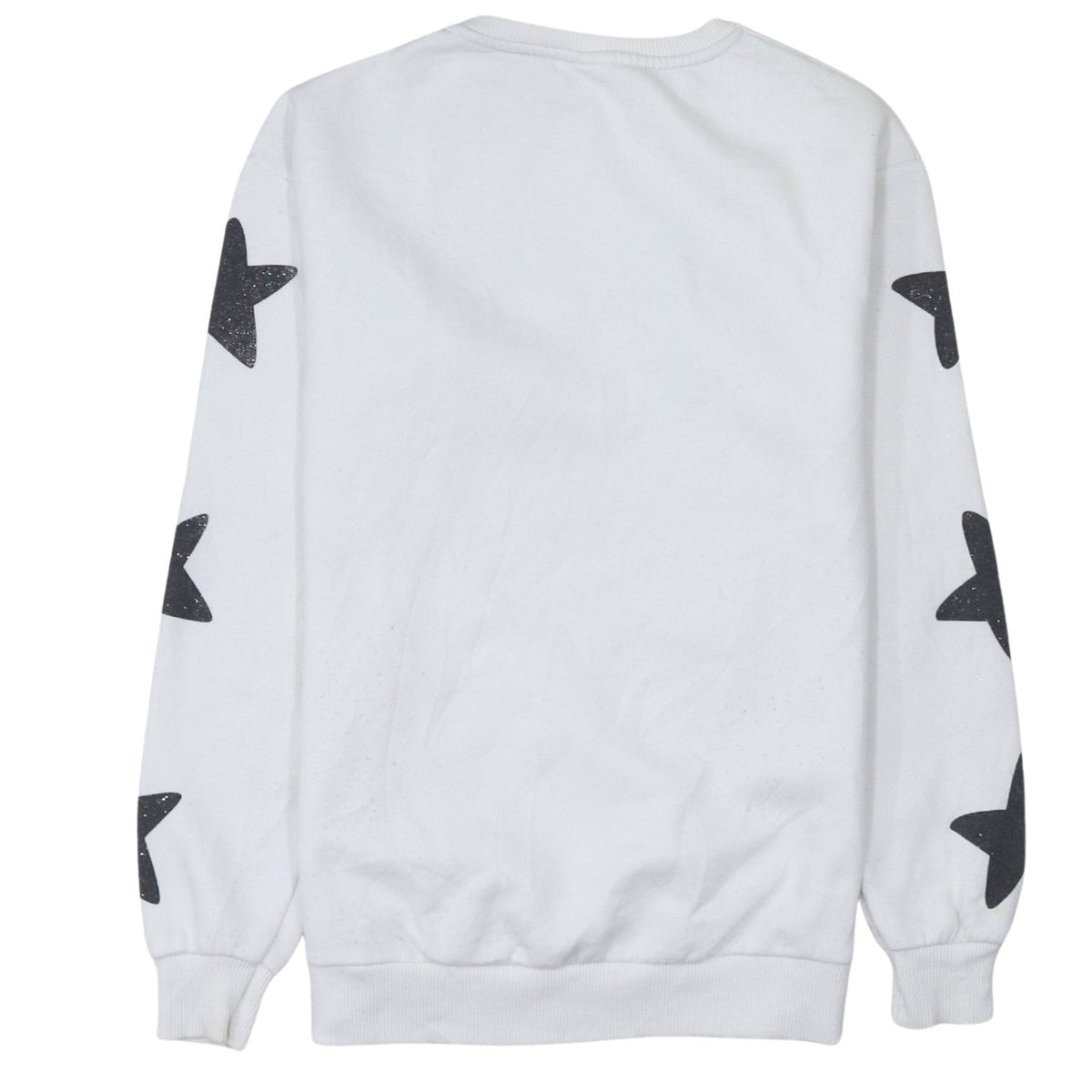 Disney Girls White Mickey Mouse Pullover Sweatshirt 12-13 Years