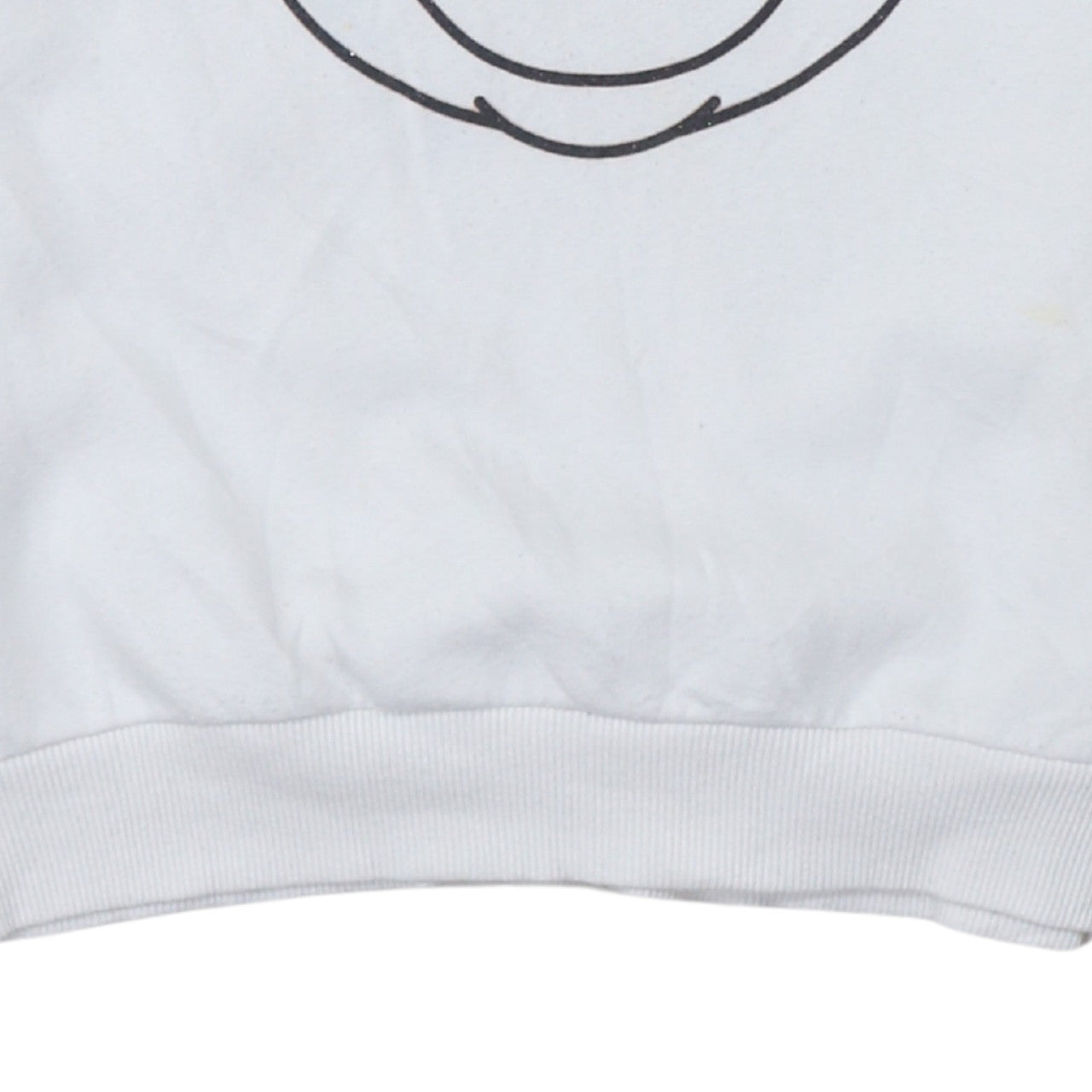 Disney Girls White Mickey Mouse Pullover Sweatshirt 12-13 Years