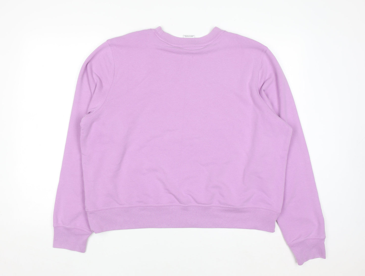 Nike Women’s Purple Crew Neck Dri-Fit Sweatshirt XL Relaxed Fit