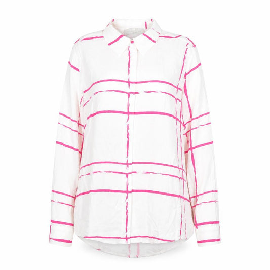 Paul Costelloe Living Studio Women's Multicoloured Checked Long Sleeve Button-Up Shirt Size 10