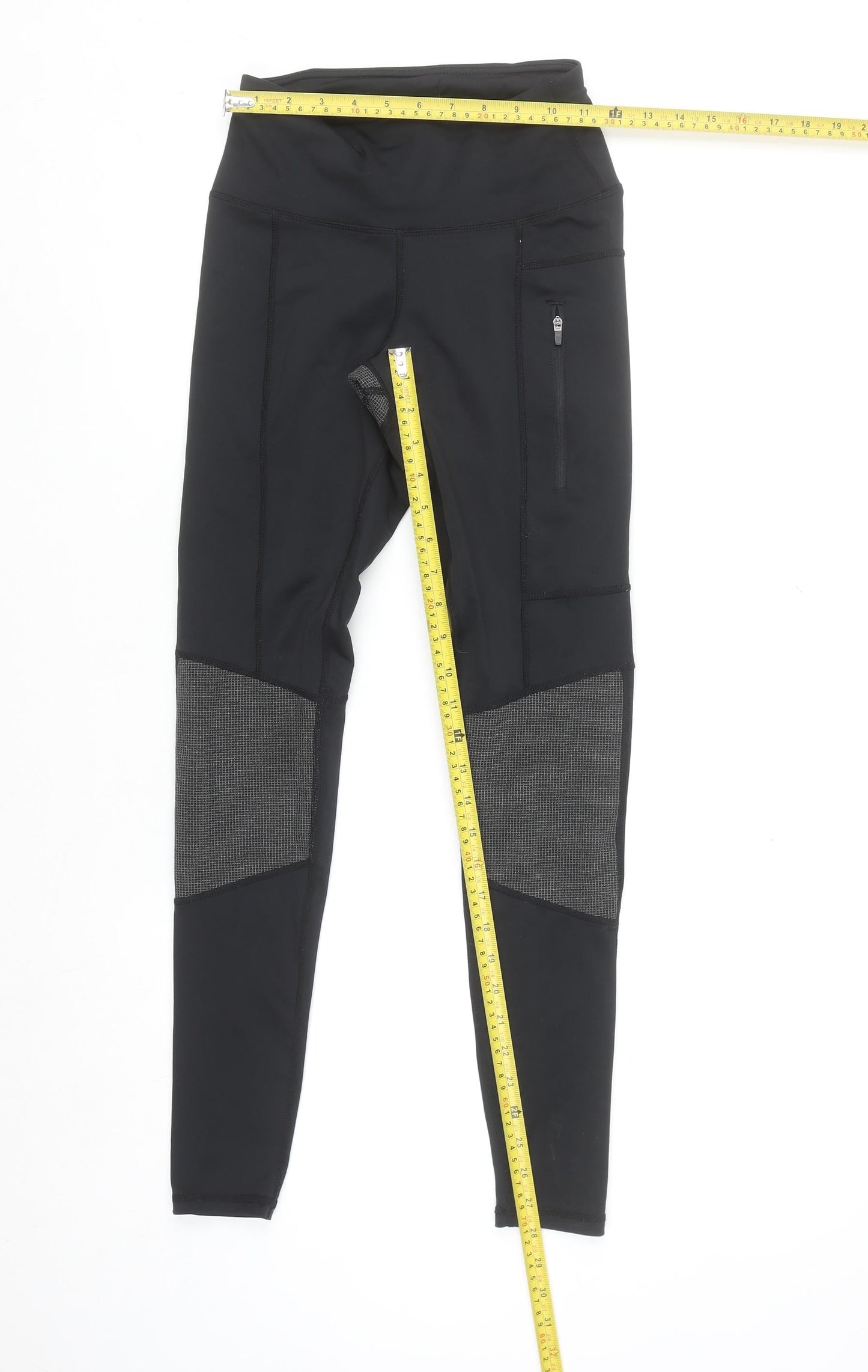 Whistler Womens Black Size 6 Leggings Quick Dry Stretch Gym Trousers
