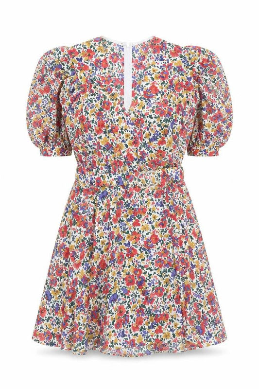 Girl In Mind Women’s Multicoloured Floral Wrap Dress Size 14