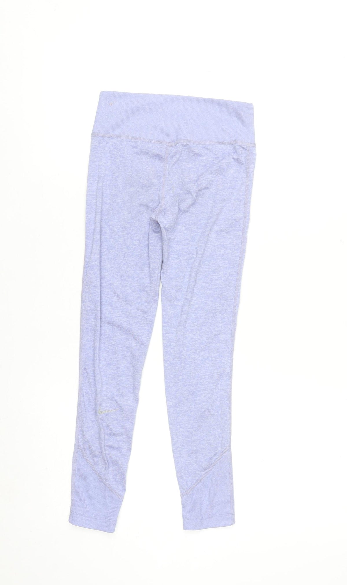 Nike Yoga Dri-FIT Blue Teen Girls S Slim Fit Stretch Leggings