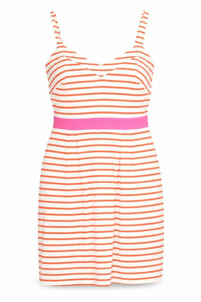 Boden Women’s Multicoloured Striped Cotton Tank Dress Size 8